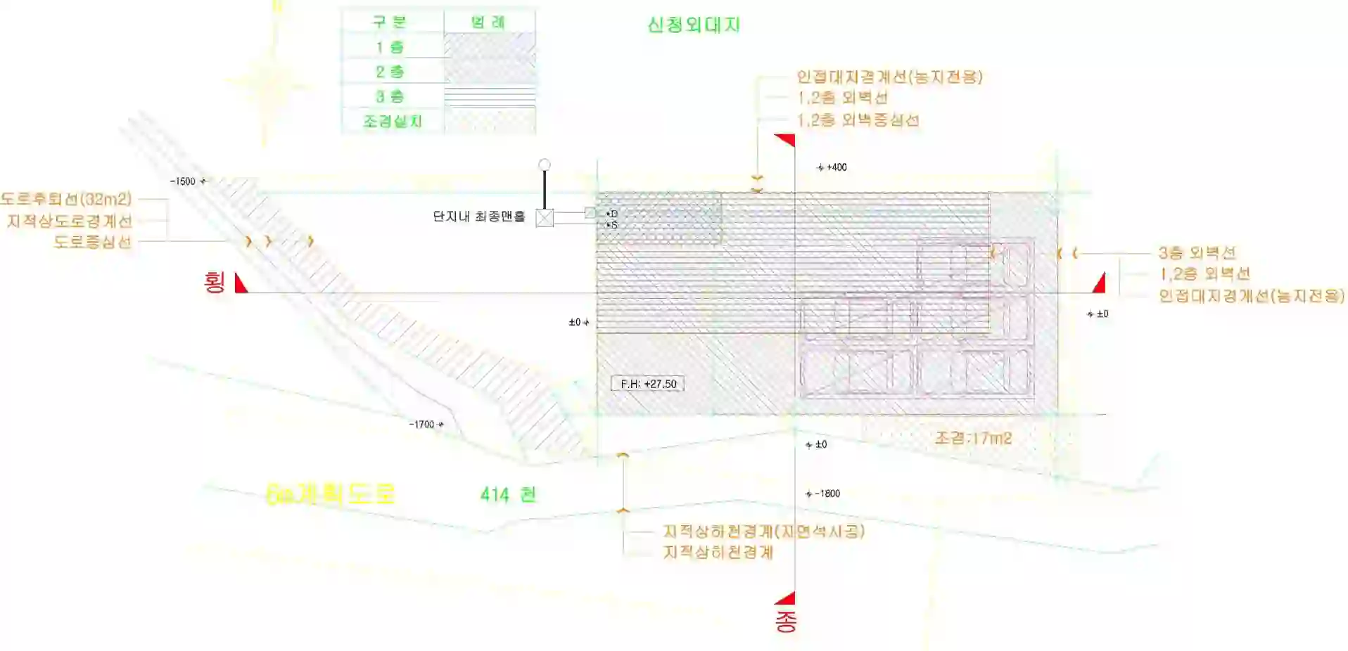 물왕동 115 배치도 이미지